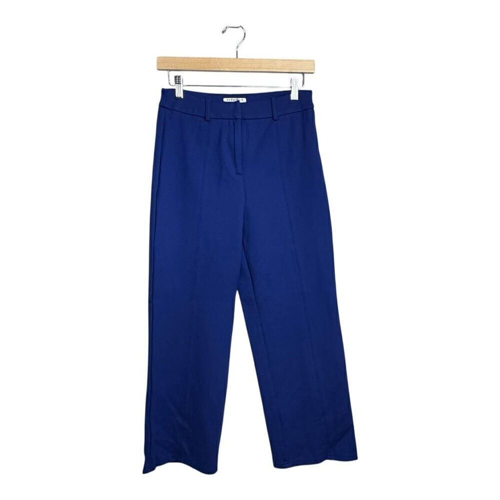 Bagatelle Collection size 8 Womens Dress Style Pants Wide Leg Class blue rayon b